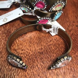 Loren Hope Signature Sarra Pinch Cuff Clear